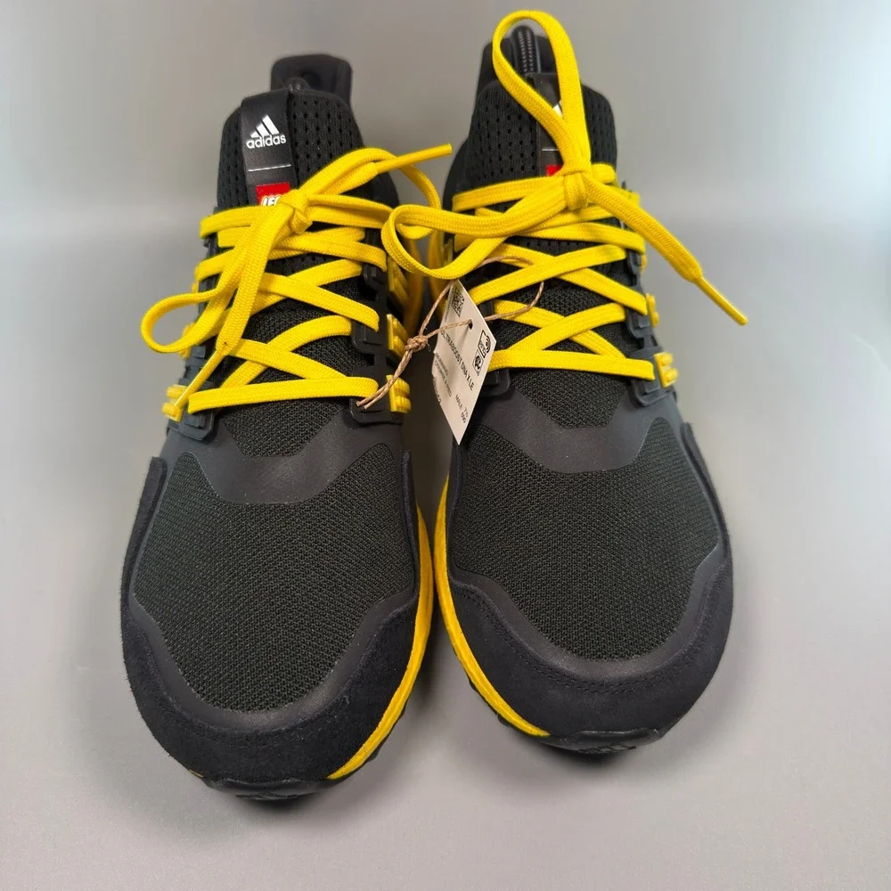 Adidas Ultraboost DNA Lego Color Pack Mens 8 Yellow Black Running Shoes Sneaker
